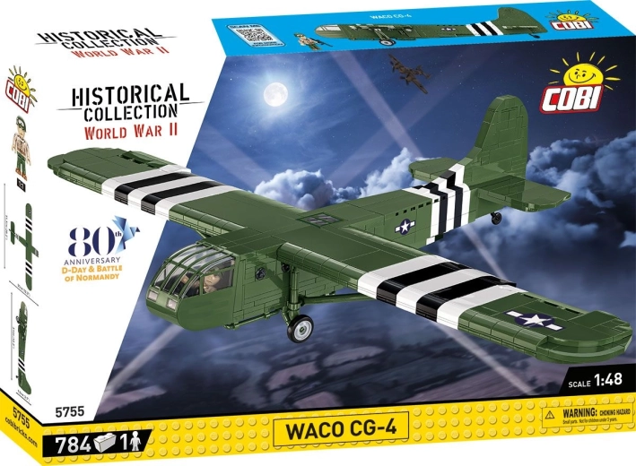 Cobi Waco CG-4 D-Day 1:48 bouwset van een zweefvliegtuig