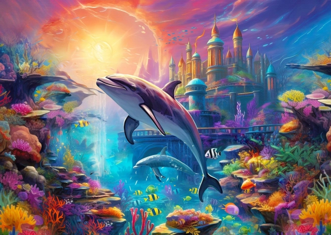 Puzzel Atlantis 1000 stukjes ENJOY