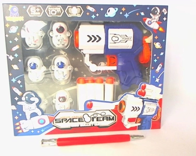 Kinderpistool voor zachte schuimpijltjes – set