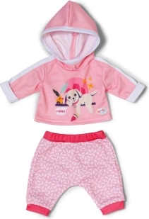Roze trainingspak voor BABY born poppen 43 cm