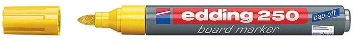 Whiteboardmarker Edding 250, geel