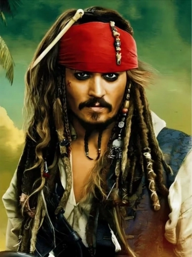 Norimpex diamant painting Piraten – Jack Sparrow 30 × 40 cm