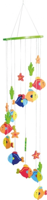 Houten hangdecoratie Vissen Small Foot
