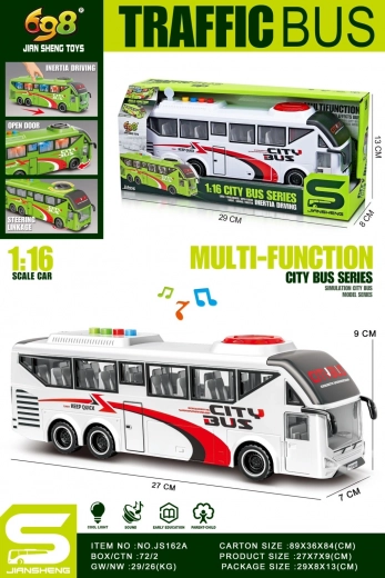 Witte bus 1:16