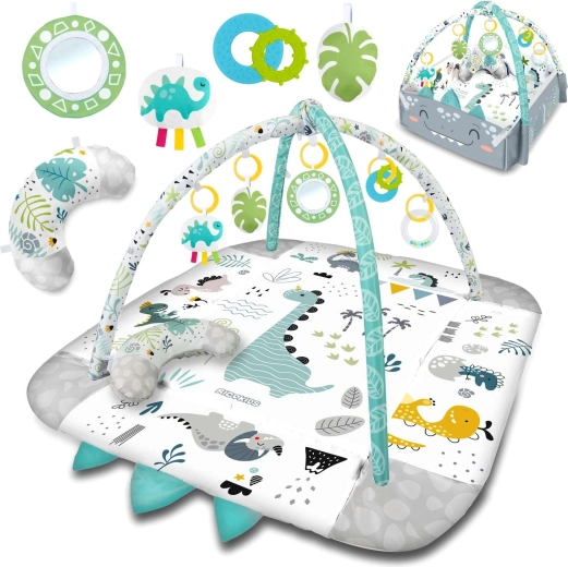 Interactieve speelmat voor kinderen 3-in-1 Nessi RICOKIDS 110 × 100 cm