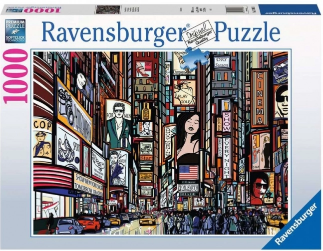 Ravensburger puzzel Colourful New York 1000 stukjes