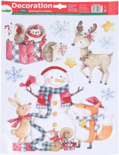 Kerst raamdecoratie 41 × 29 cm