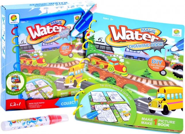 Magische waterverfboek voor kinderen – A