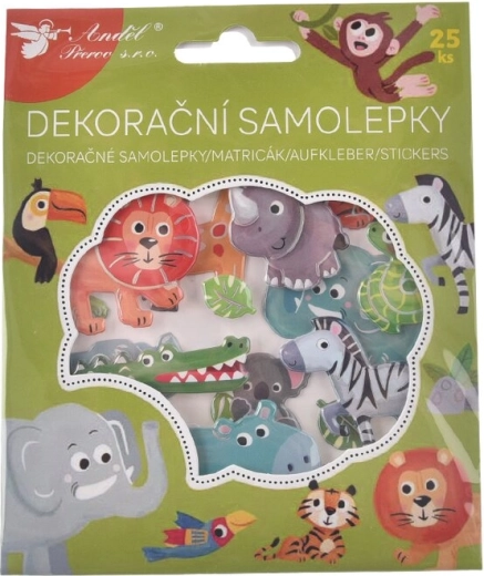 Zoo-stickers – dieren (25 stuks)