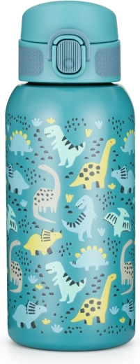 PETITE&MARS roestvrijstalen thermofles met drinktuit 500 ml Dino Park
