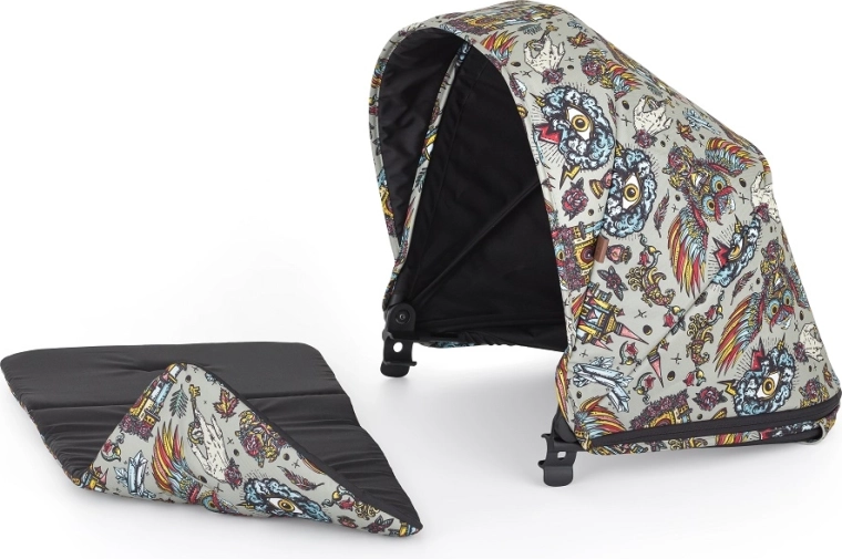 PETITE&MARS zonnekap voor kinderwagen Royal2 Limited100 Wonderland