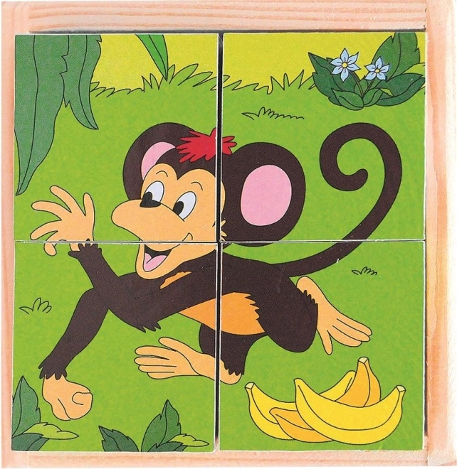 Puzzels Blokken Dierentuin
