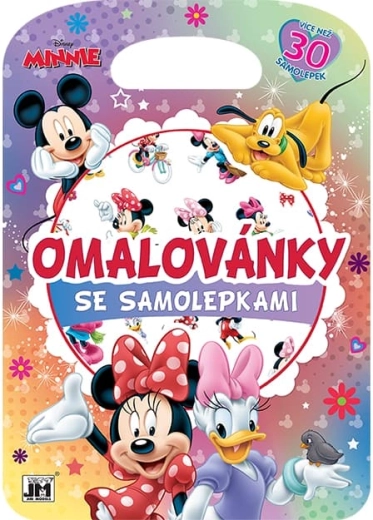 Kleurboek met Minnie-stickers