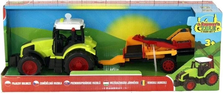 Tractor met geluidseffecten in een doos