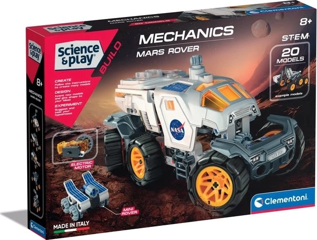 Bouwpakket Mars voertuig met mechanisch laboratorium CLEMENTONI Science&Play