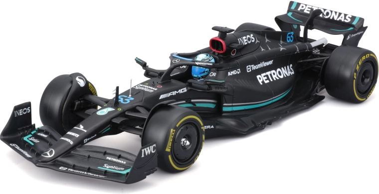 modelbouwkit mercedes-amg f1 w14 e 1:24 van bburago