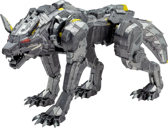 Metal Earth 3D-puzzel Premium Series: cybernetische wolf