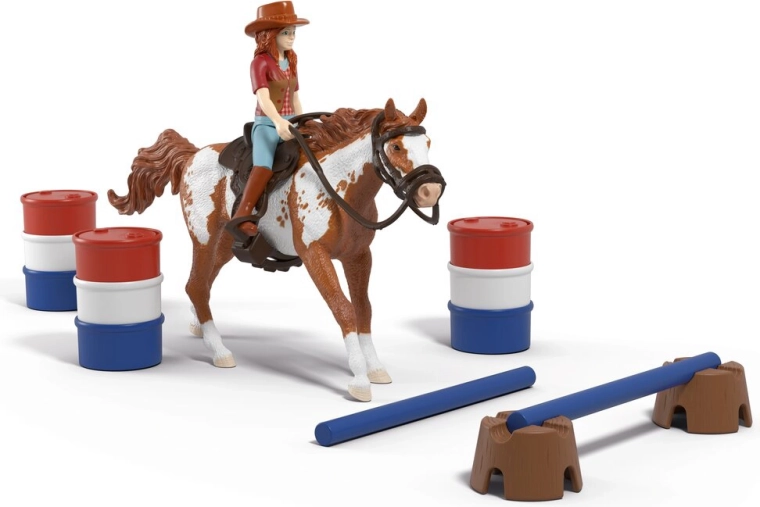 Schleich Horse Club Hannah met paard en hindernissen – westernavontuur