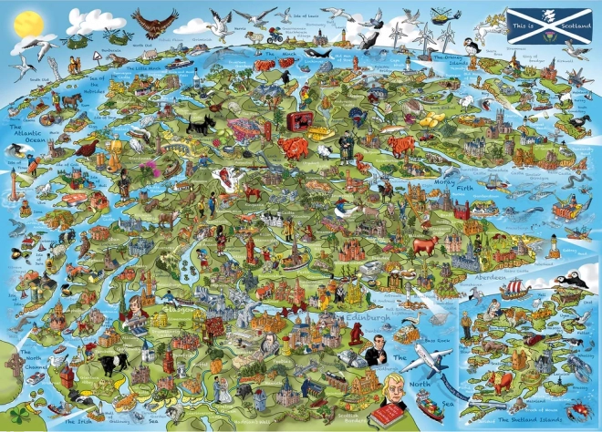 Puzzel Dit is Schotland 1000 stukjes