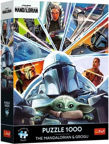 Puzzel Premium Plus 1000 stukjes The Mandalorian: Samen op het pad