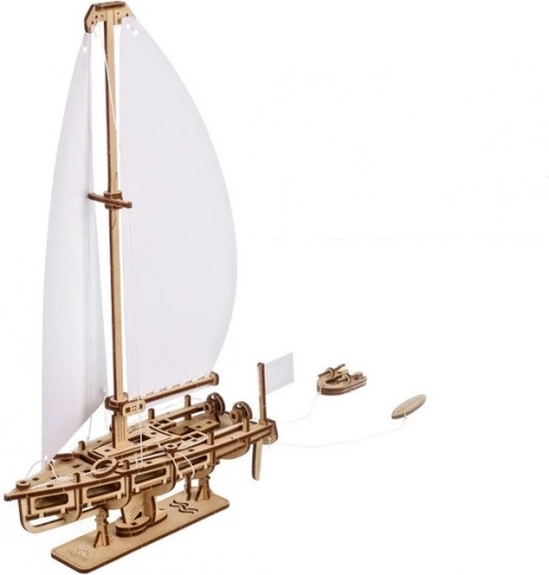 Ugears 3D houten zeilboot Ocean Beauty – model om te bouwen