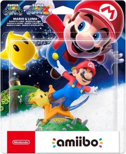 Amiibo-figuur Super Mario Galaxy Mario en Luma