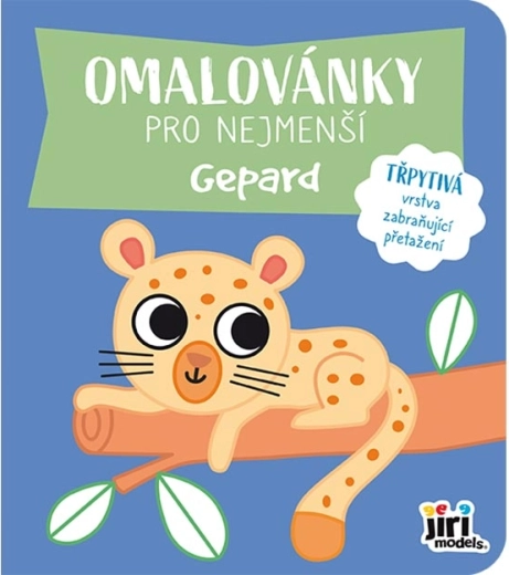 Kleurboek voor de allerkleinsten – cheeta
