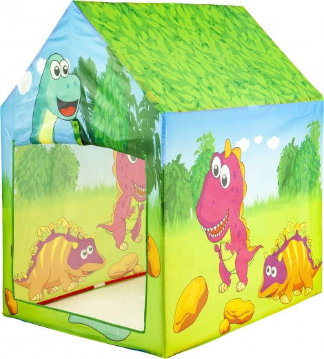 Kinder-tent dinosaurus huisje met ballen IPLAY