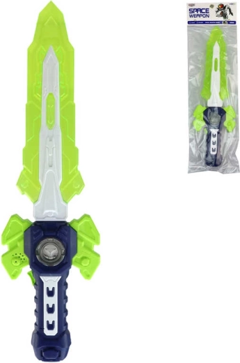 Kinder lichtzwaard met geluid 49 cm - 1 stuk