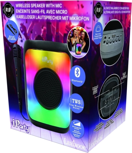 Lexibook iParty Bluetooth-karaokespeaker met microfoon