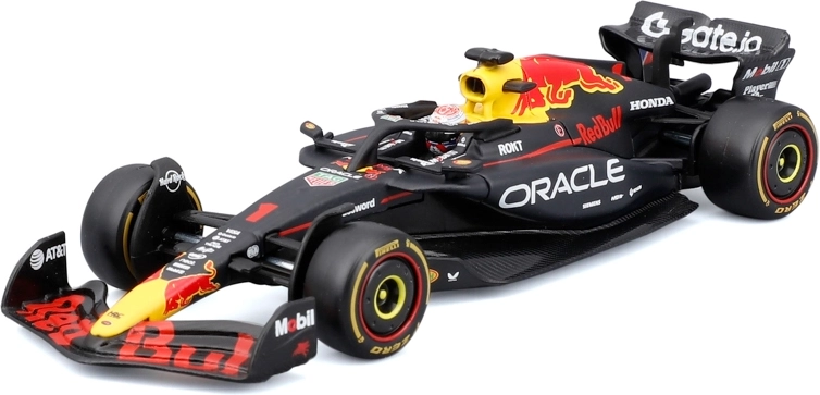 Bburago model Formule 1 Oracle Red Bull Racing RB21 2025 Max Verstappen 1:43 in decoratieve box