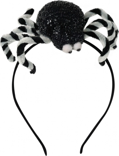Heksenhoofdband met spin