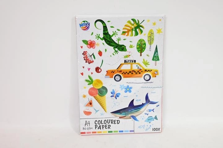 CCG gekleurd papier A4, 100 vellen