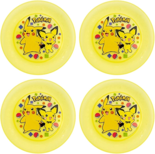 Grote kinderserviesset borden Pokémon (4 stuks)