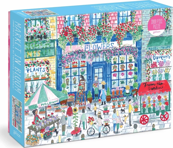 Puzzel Bloemenmarkt 2000 stukjes