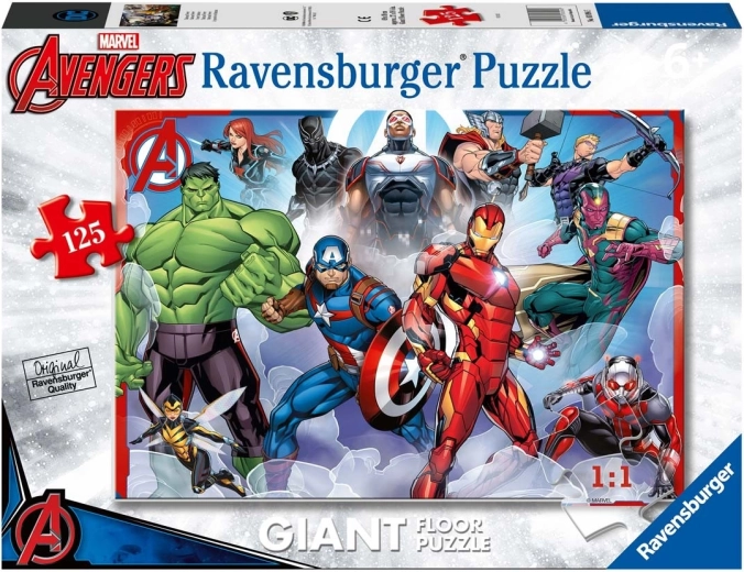 Puzzel 125 stukjes Giant Avengers