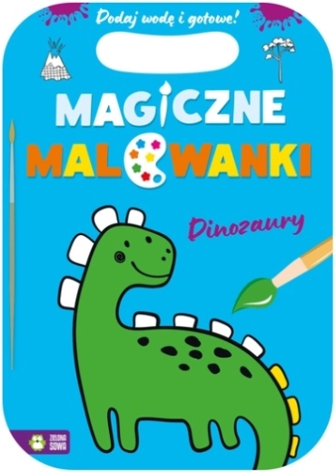 Magische kleurplaten Dino’s