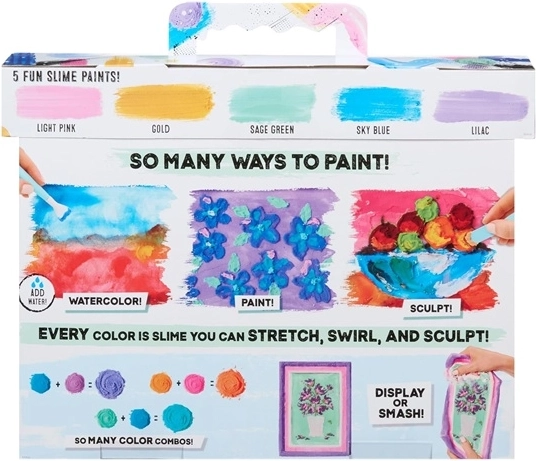 Slime Life creatieve set met pastelkleurige slijmverf