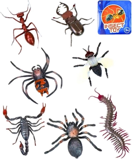 Realistische insectenfiguur – assorti - 1 stuk