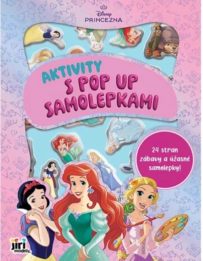 Activiteiten met pop-up stickers Disney Prinsessen - 1 stuk
