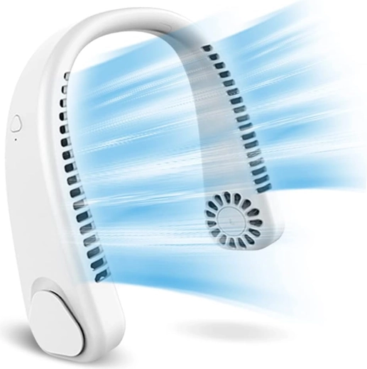 Draagbare nekventilator (handsfree) voor persoonlijke verkoeling