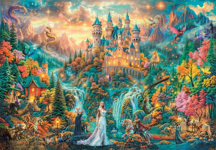 Clementoni puzzel Verborgen Rijk 2000 stukjes