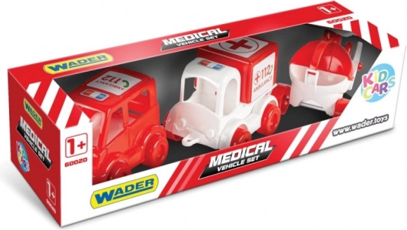 Kid Cars – ziekenhuis voertuigenset
