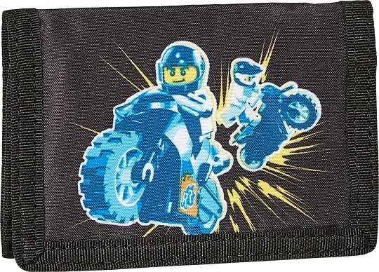 LEGO CITY Race portemonnee voor kinderen met klittenbandsluiting