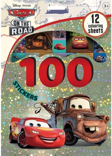 100 stickers met autokleurplaten