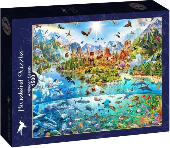 Bluebird puzzel Amerikaanse schoonheid 1500 stukjes - 1 stuk
