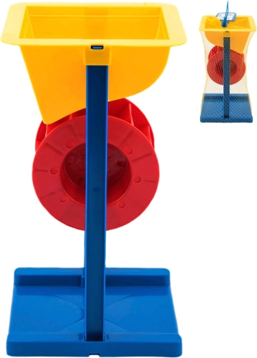 Lori plastic zandmolen met vultrechter voor zand - 1 stuk