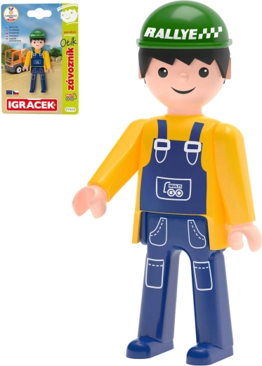 Efko Igráček Multigo bijrijder Otík scharnierfiguur 8 cm
