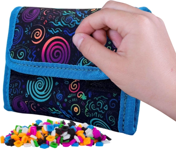 Portemonnee PIXIE CREW Spiral Magic blauw