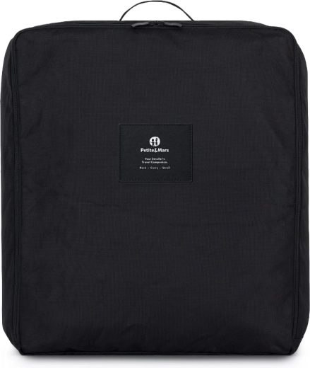 Transporttas voor kinderwagen PETITE&MARS Carrie Black